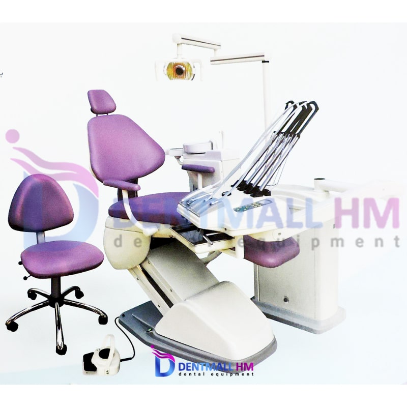 یونیت صندلی دندانپزشکی پارس دنتال مدل سامان Saman شیلنگ از بالا-min